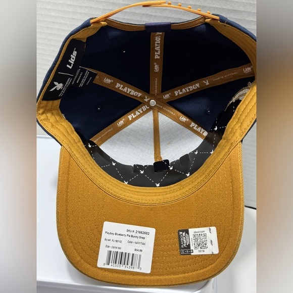 Playboy snap back baseball cap. 70 year anniversary. NWT - Picture 2 of 5